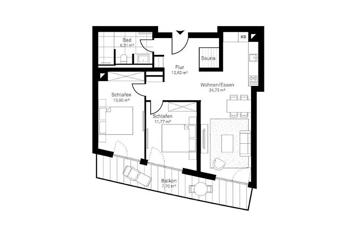 White Pearl 1.06 Apartamento *